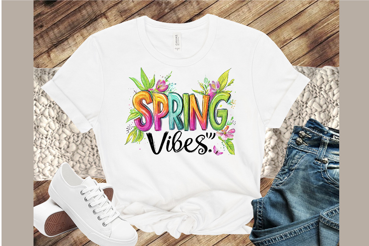 Spring Vibes Summer Flowers Sublimat, an Illustration by Sublimation Artist (Photo 4 of 6)