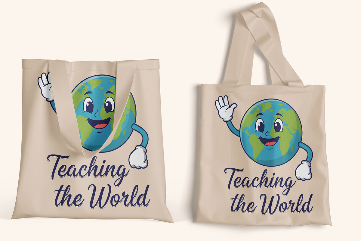 Teaching the World Teacher T-Shirt, an Object Illustration by Ghagra (Photo 6 of 7)