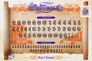 Baronial, a Blackletter Font by Burntilldead (Thumbnail 12 of 13)