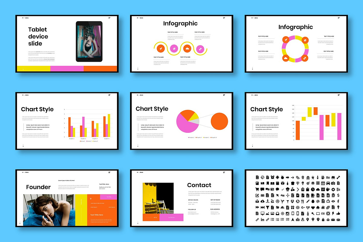 Hidora - Business Google Slide, a Presentation Template by Dens Creative Studio (Photo 5 of 6)