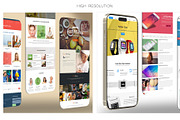 ALL 3D iPHONE MOCK-UP BUNDLE VOL-5, an iPhone Mockup by Graphicsworld125 (Thumbnail 8 of 19)