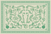 NS Victorian Ornament, a Decorative Illustration by Novisouldado (Thumbnail 2 of 3)