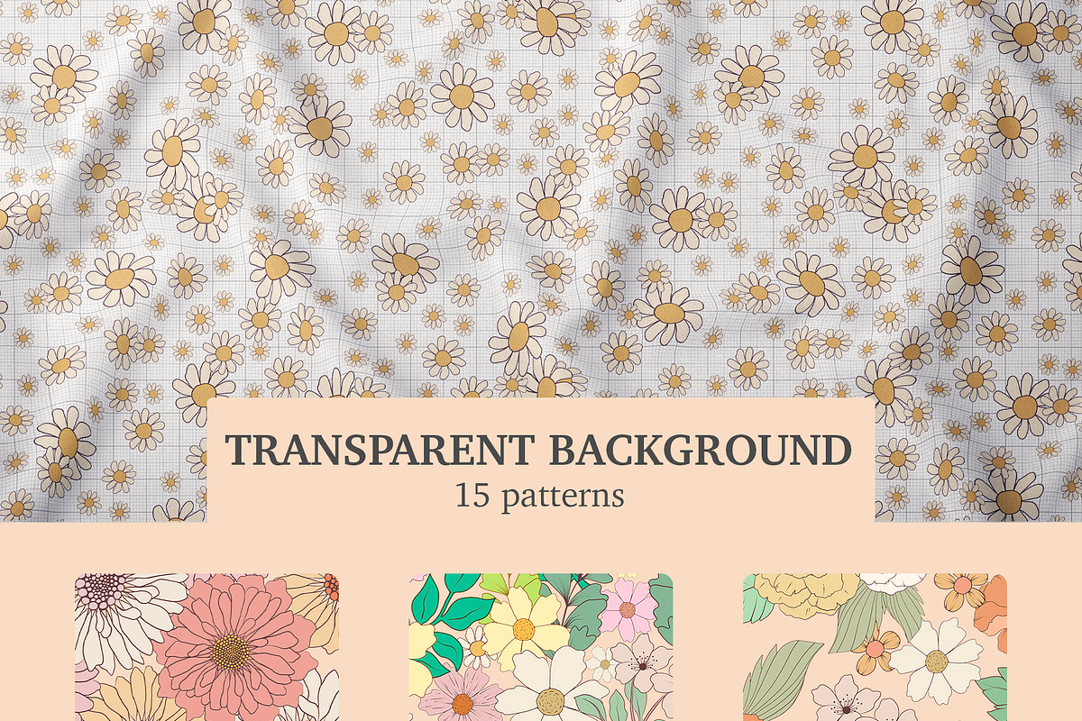 Groovy Summer - patterns collection, a Pattern Graphic by Alina Sh (Photo 7 of 10)