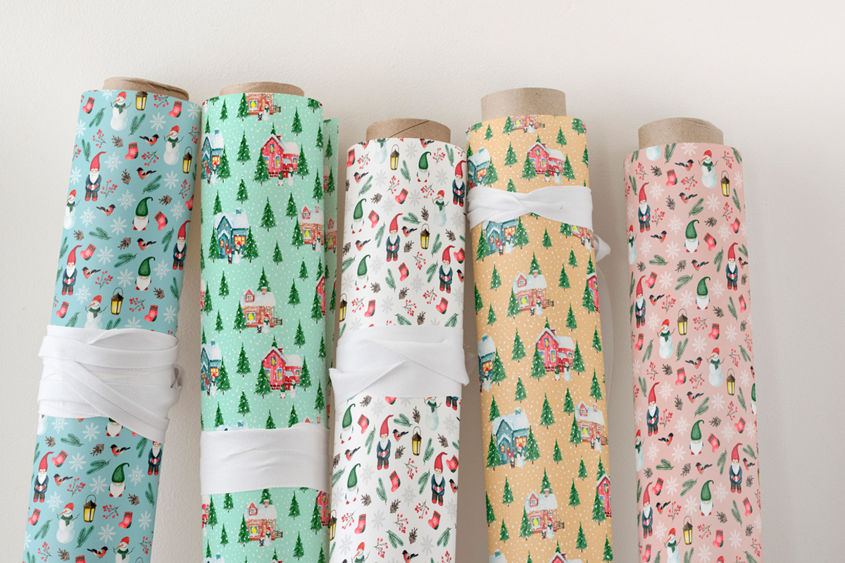 Watercolor Christmas bundle, an Illustration by JuliaBadeeva (Photo 6 of 29)