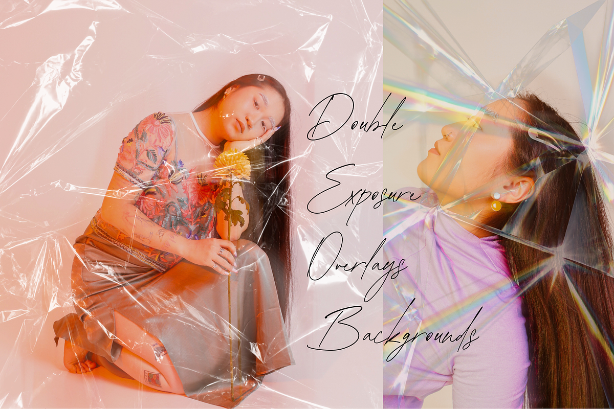 Double Exposure Overlays Backgrounds, a Texture Graphic by digital.incubator.yum (Photo 3 of 7)