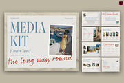 Travel Influencer Media Kit Template, a Magazine Template by BrandPacks (Thumbnail 1 of 7)