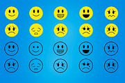 Emotions Icons, an Icon by SANB (Thumbnail 2 of 2)
