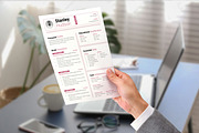 Resume Template, INDD, Canva, Docx, a Resume Template by Spark_Creative (Thumbnail 3 of 4)
