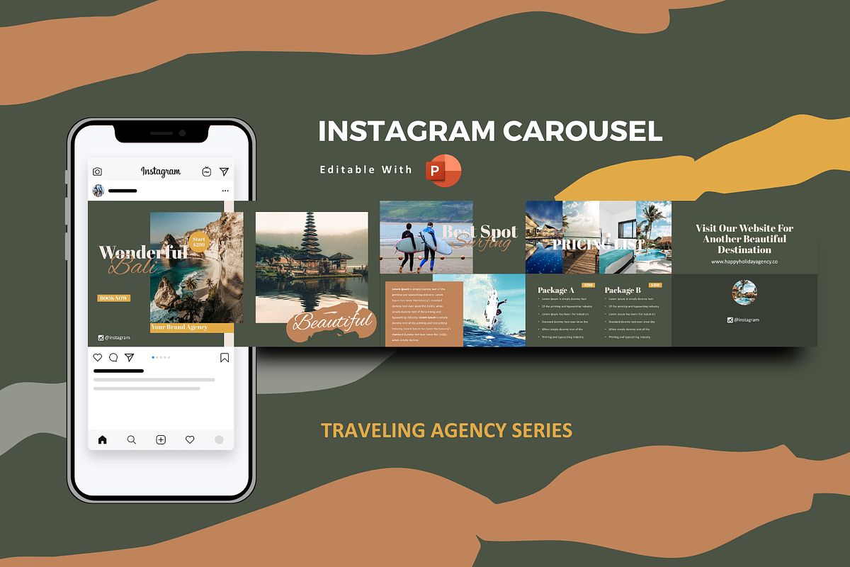 SALE | 20 BUNDLE INSTAGRAM CAROUSEL, a Social Media Template by rivatxfz (Photo 15 of 21)
