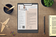Professional Resume | CV | V-01, a Resume Template by Rimana_Templatehive (Thumbnail 2 of 4)