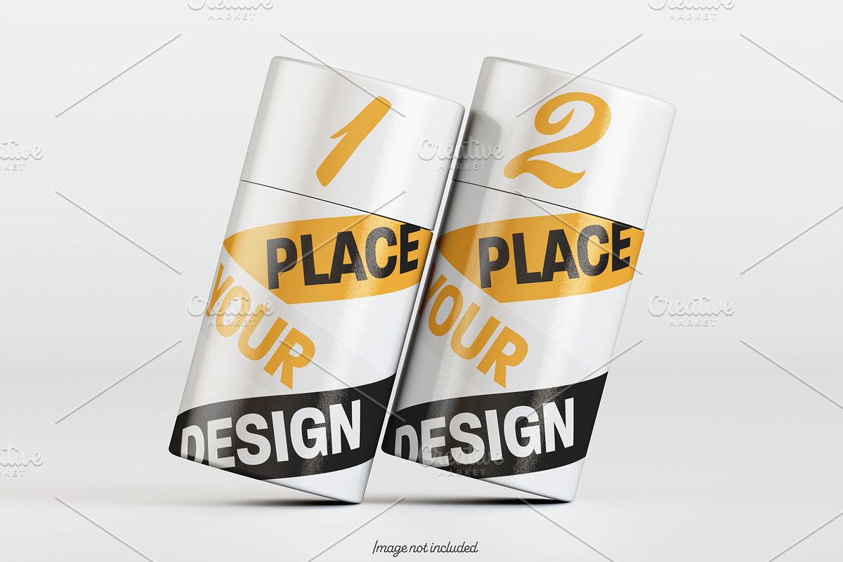 Paper tube mockup bundles V1, a Packaging Mockup by Ambo Ampeng (Photo 10 of 26)