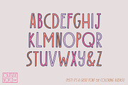 Outside Voice Handwritten Font, a Font by Molly Suber Thorpe (Thumbnail 8 of 9)