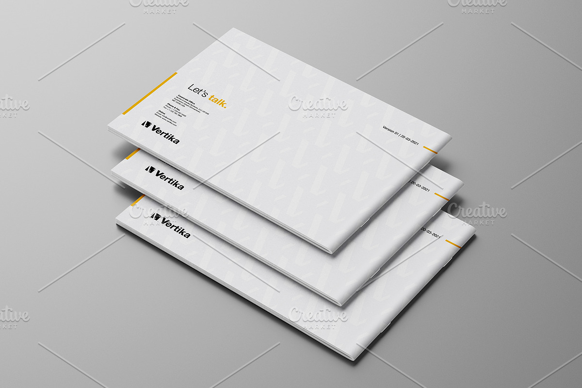 Brand Manual - REAL TEXT, a Brochure Template by Mastergfx (Photo 15 of 16)