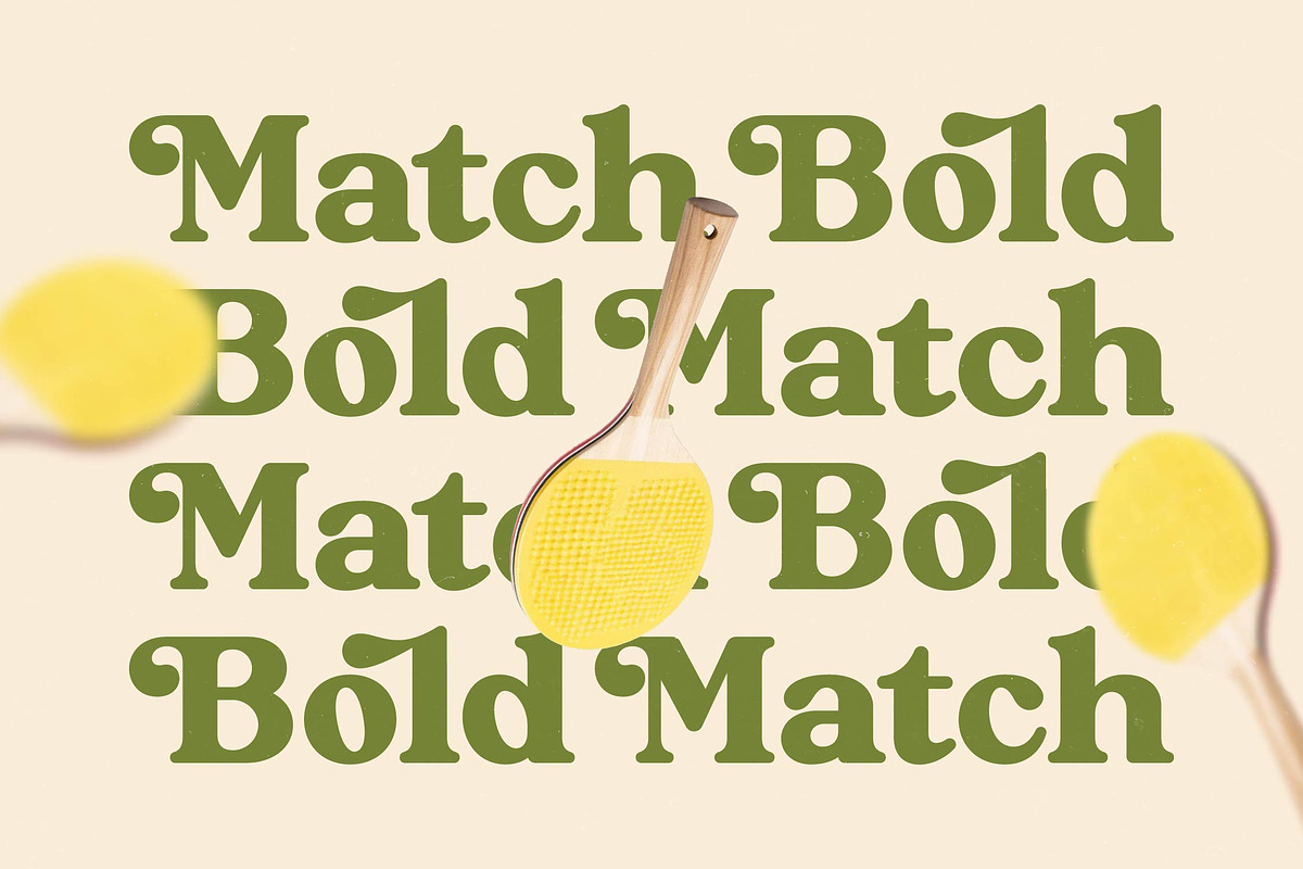 Matcha Holiks Groovy Serif Font, a Serif Font by timelesstype.co (Photo 10 of 20)