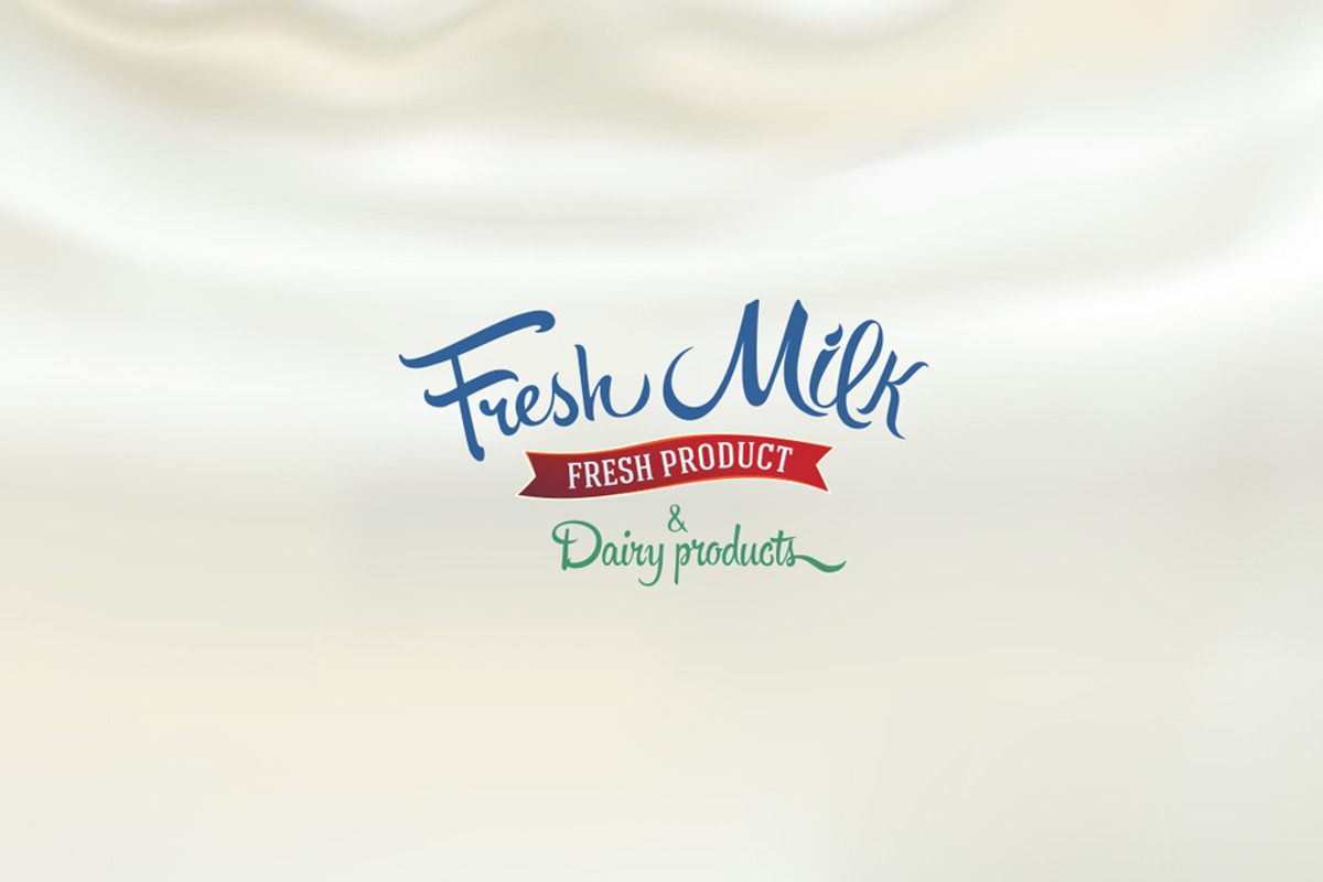 Set illustrations for milk label, a Food Illustration by Countryside life (Photo 7 of 7)