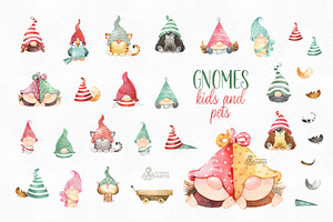 Gnome Family. Collection & Creator