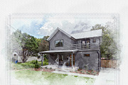 Digital House Painting Art Creator, an Action Add-On by MRI STUDIO (Thumbnail 21 of 29)