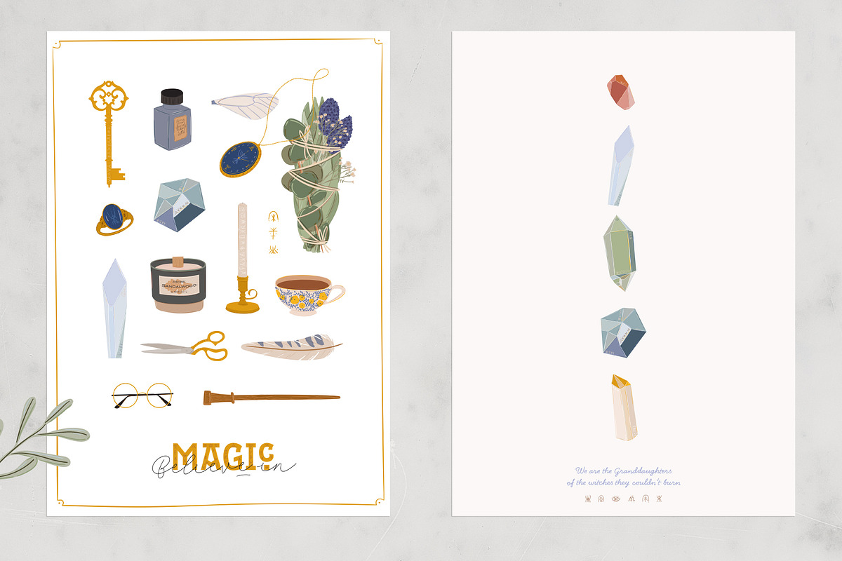 Woman Mystery & GRL Power BUNDLE, an Object Graphic by Ruslana Lubenets (Photo 19 of 123)