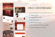 Spiritual Website Wix Template, a Wix Template by Deepa Template Studio (Thumbnail 7 of 8)