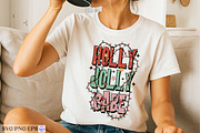 Retro Holly Jolly Babe Christmas SVG, a Graphic by mh_arif (Thumbnail 4 of 4)