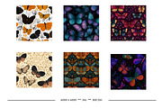 Butterfly Retro Art Style Patterns, a Pattern Graphic by karenfoleyphoto (Thumbnail 5 of 16)