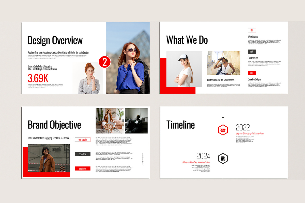 Design Layout Portfolio Presentation preview 3