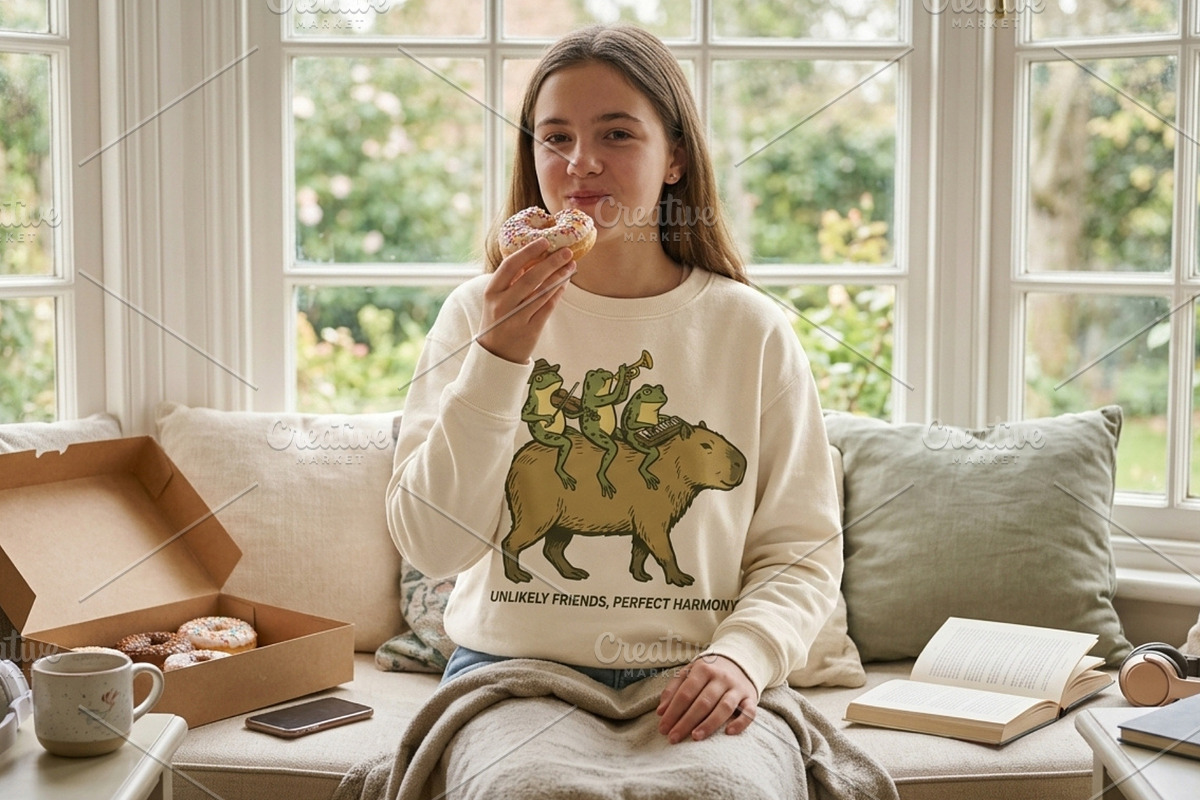 Perfect harmony, an Animal Illustration by Vectorlina (Photo 2 of 5)