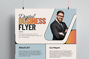 Digital Business Flyer Template, a Flyer Template by MightyDesign (Thumbnail 2 of 6)