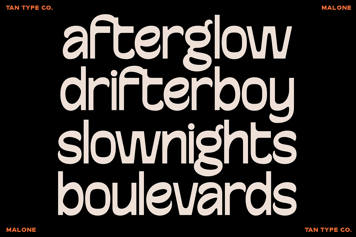 TAN-MALONE, a Sans Serif Font by TanType (Photo 3 of 11)