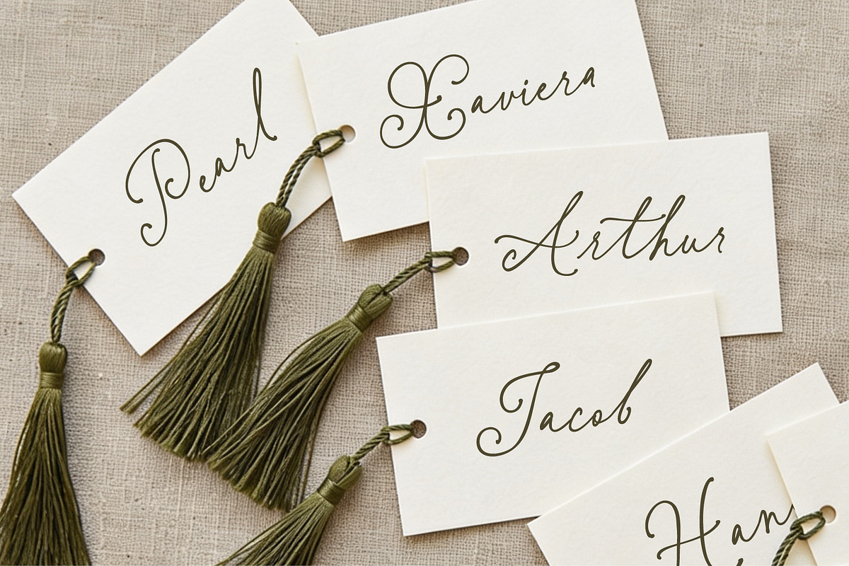 Betris & Daniel | Wedding Font, a Script Font by Ef Studio (Photo 17 of 19)
