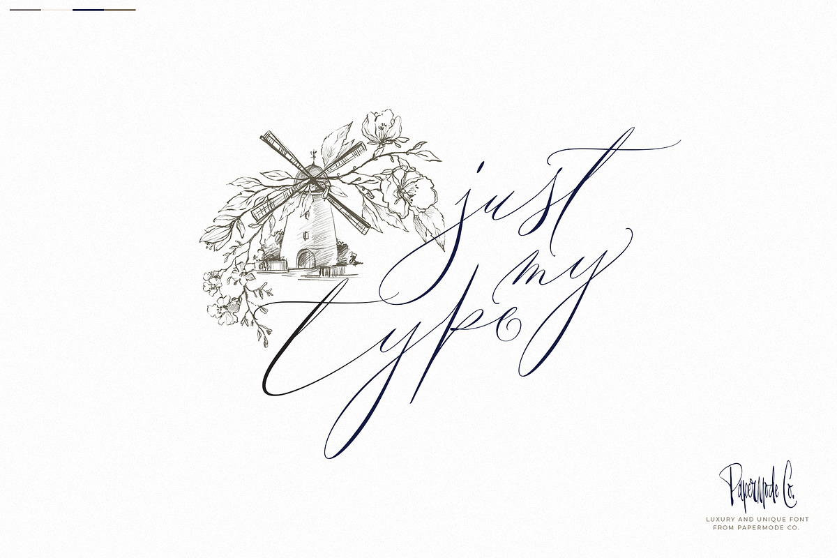 Seila, a Script Font by Papermode Co. (Photo 7 of 12)