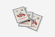 Postage Stamp Mockup, a Product Mockup by Indah (Thumbnail 4 of 6)