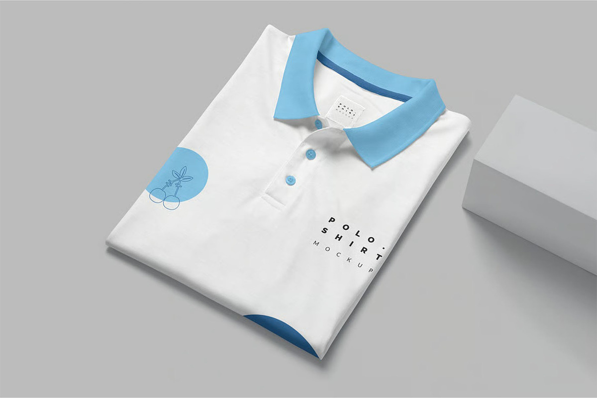 Men Full Sleeve Polo Shirt Mockups, a Shirt Mockup by megostudi0 (Photo 3 of 6)