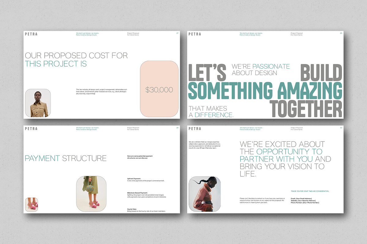 Petra Project Proposal, a Presentation Template by SlideStation (Photo 8 of 8)