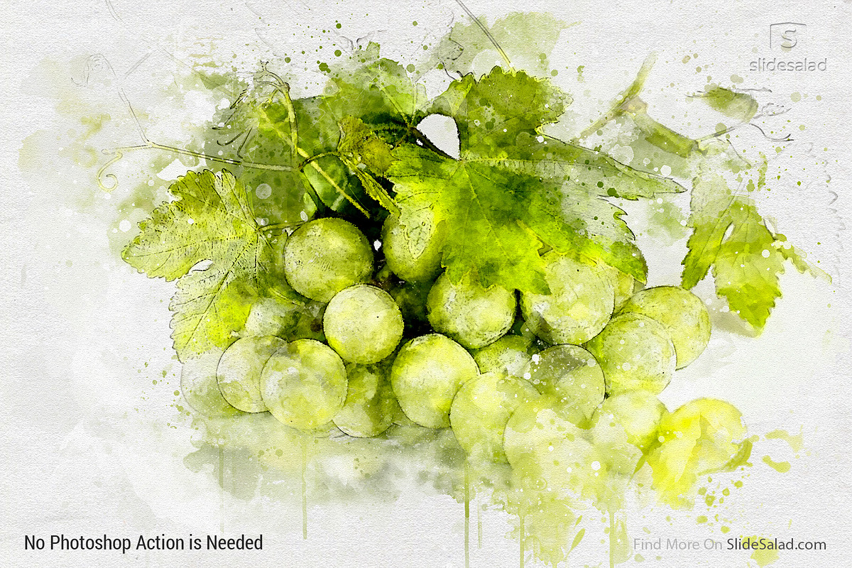 Watercolor Photoshop Mock-ups, an Action Add-On by SlideSalad (Photo 10 of 36)