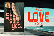 Malibu Nostalgic Mid-Century Sans, a Sans Serif Font by Struvictory.art (Thumbnail 8 of 9)