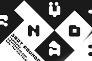 BAJT Rounded, a Blackletter Font by Fontsphere (Thumbnail 4 of 5)