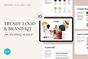 Trendy Logo & Branding Kit, a Branding & Logo Template by Jessica Rea (Thumbnail 1 of 4)