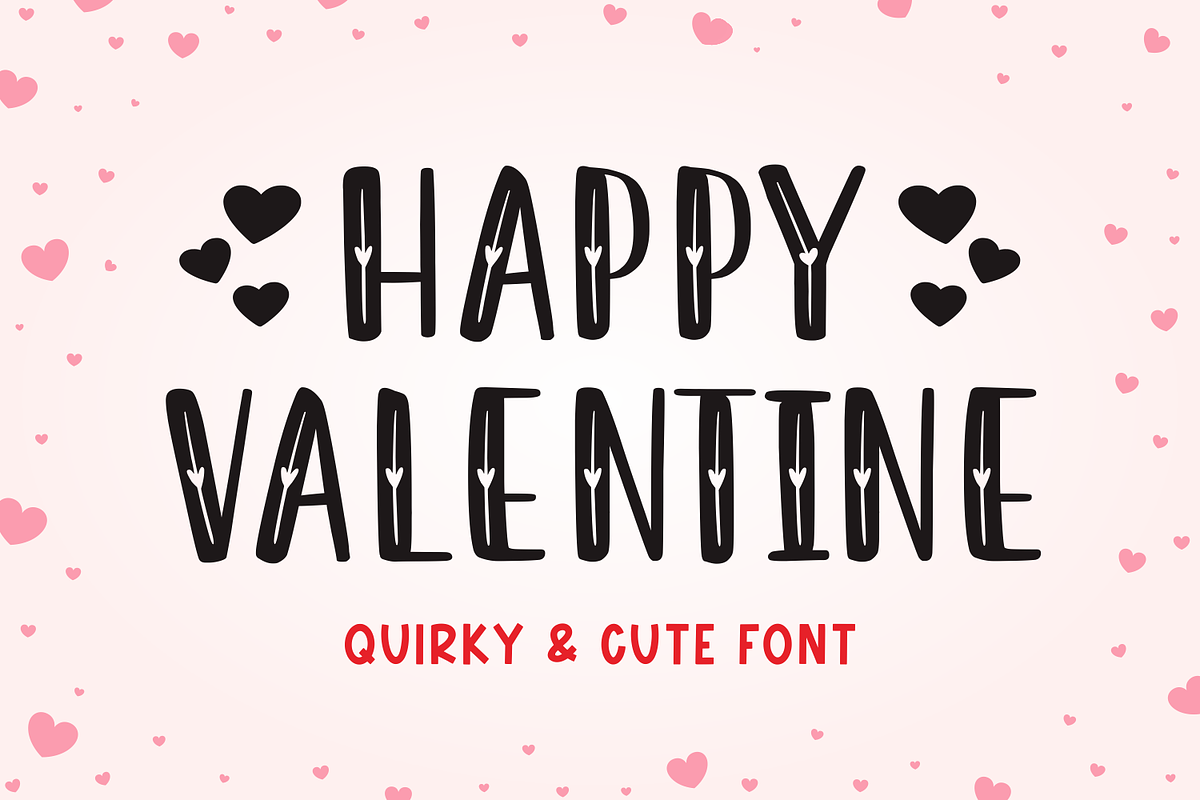 Happy Valentine, a Handwritten Font by Mozatype (Photo 1 of 7)