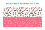 Nail Manicure Set Doodle Style, an Object Graphic by 35lab (Thumbnail 4 of 6)