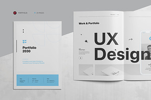 FLORA | Portfolio Template, a Brochure Template by KreateTribe