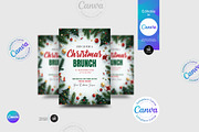 Christmas Brunch Flyer Template, a Flyer Template by Aam360 (Thumbnail 1 of 3)