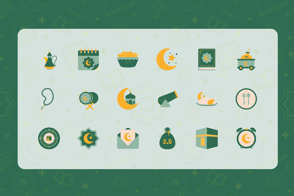 Ramadan Icon Set, an Icon by Premast (Photo 3 of 9)