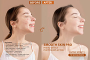 Smooth Skin Pro Photoshop Action, an Action Add-On by MRI STUDIO (Thumbnail 1 of 8)