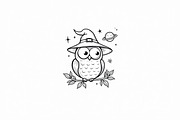Halloween Coloring Book Set Pack, an Illustration by Creativeshirt (Thumbnail 6 of 19)