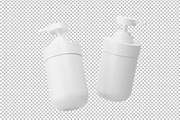 Pump Bottle Mockup, a Cups & Container Mockup by Akebareee (Thumbnail 2 of 3)