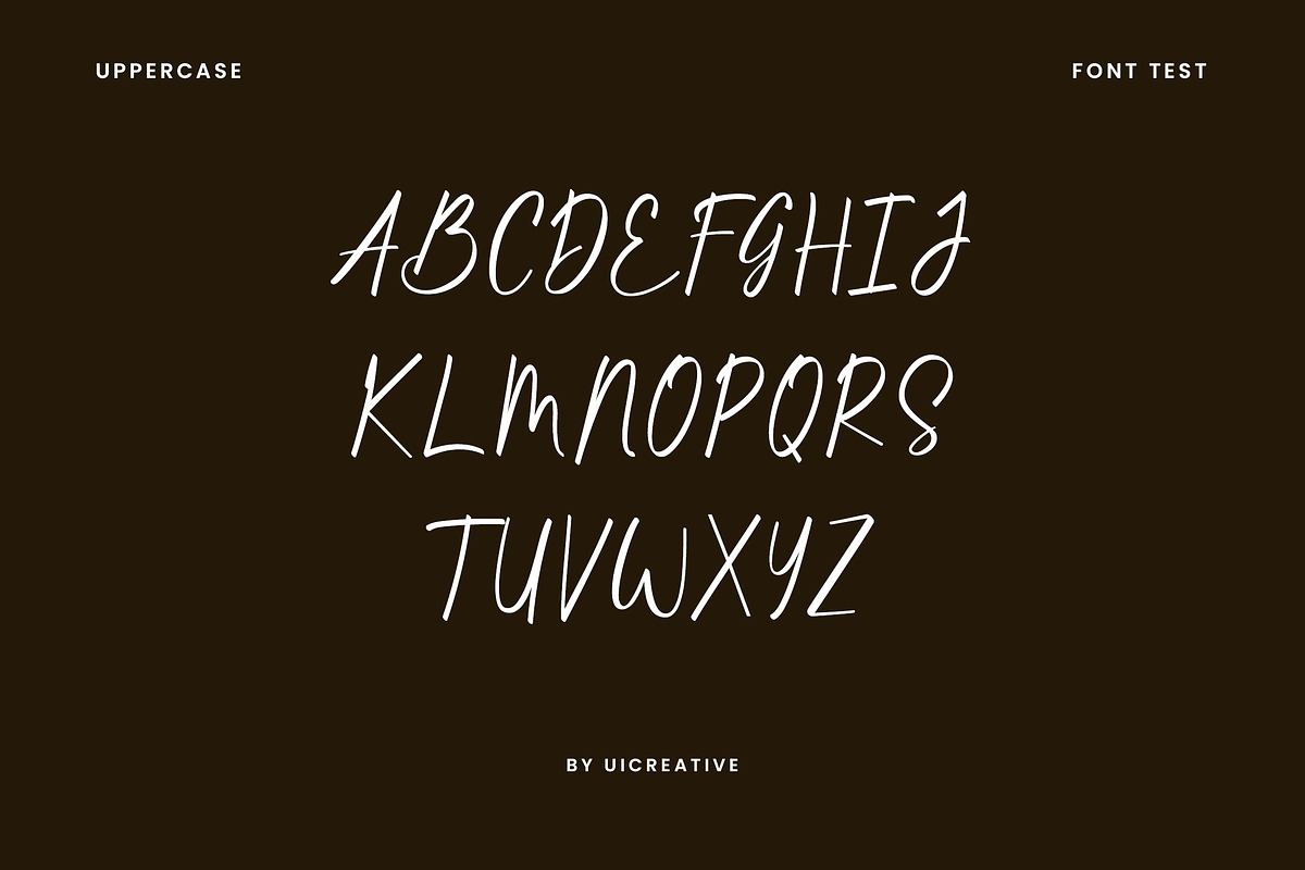 Maya Ophelia Signature Font, a Handwritten Font by UICreative (Photo 5 of 13)