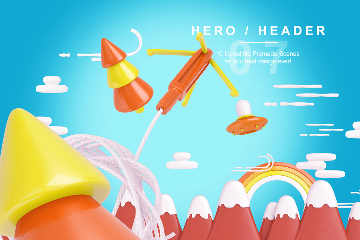 Bright Travel Items Scene Generator, a Product Mockup by mysuperproject (Photo 13 of 16)