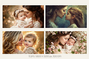 Mother's day. Backgrounds., a Background Graphic by KENO Mascots (Thumbnail 3 of 5)