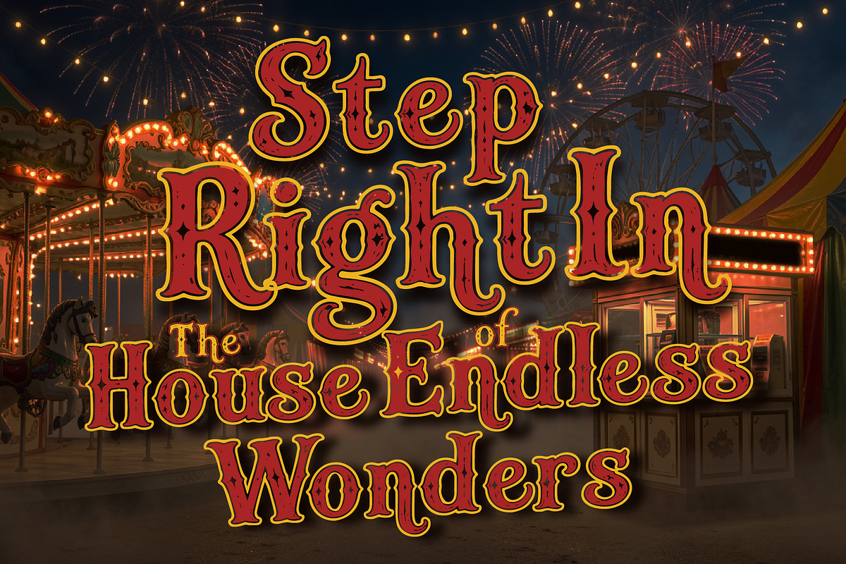 Brumble Crest - Carnival Wonders, a Handwritten Font by HypeWorksCo (Photo 10 of 17)